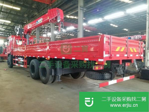 廣西出售二手后八輪12噸隨車(chē)吊