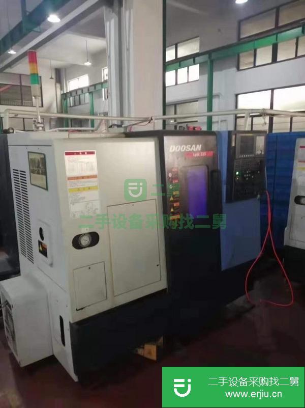上海出售二手斗山數(shù)控斜身車床