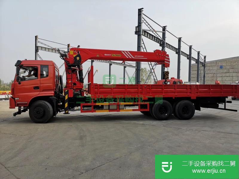 湖北出售二手東風新疆隨車吊
