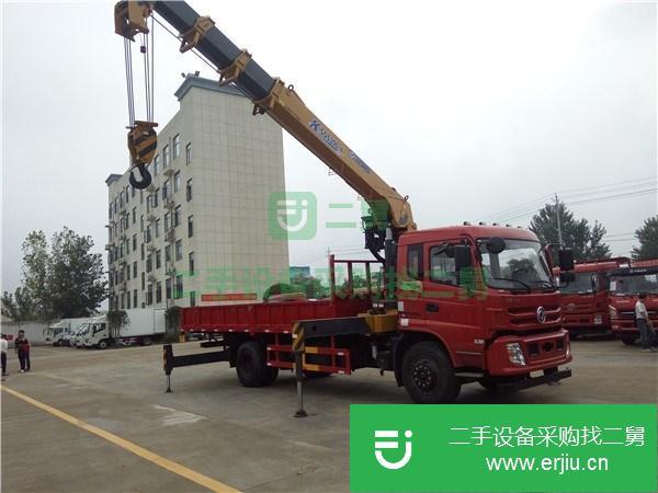 廣西出售二手東風10噸隨車吊