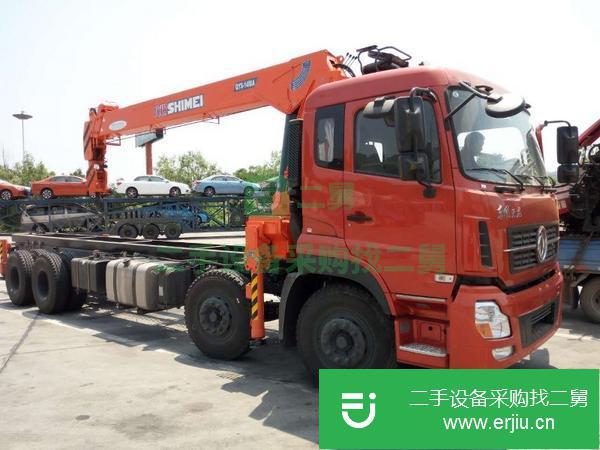 云南出售二手東風天龍14噸隨車吊
