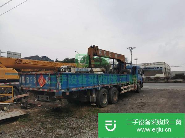 江蘇出售二手4節臂12噸隨車吊