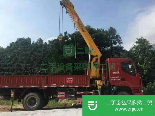 福建出售二手騰宇8噸四節臂隨車吊