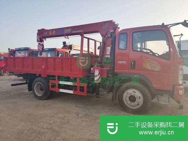 安徽出售重汽豪曼吊車，130馬力，5檔變速箱，3900短軸距，貨箱尺寸4300mm