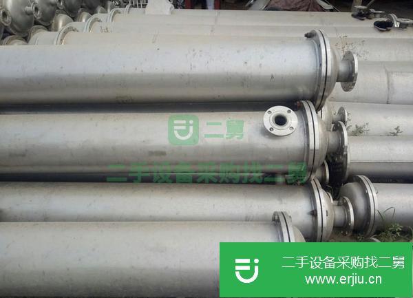 福建出售二手30平方不銹鋼冷凝器