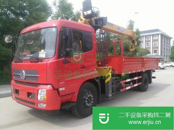 湖北出售二手后八輪隨車吊