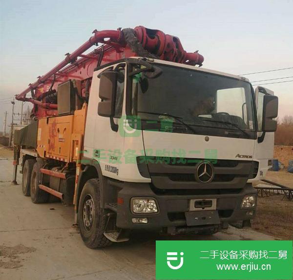 甘肅出售二手三一49米泵車