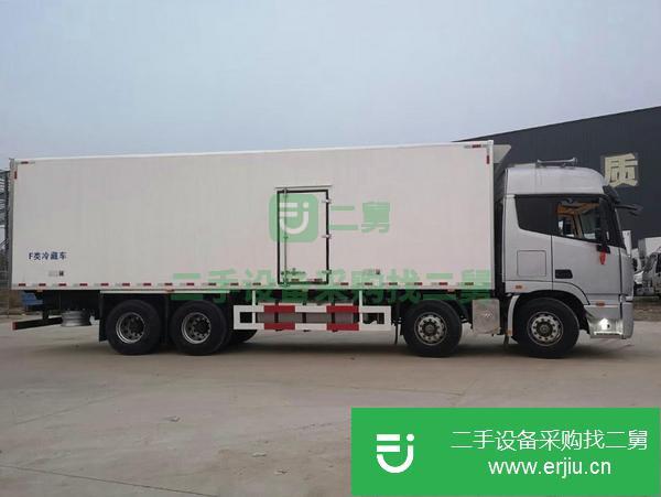 江蘇出售二手9.6米福田歐曼冷藏車