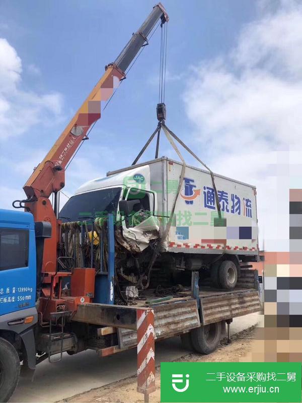 遼寧出售二手6.3噸吊車 140馬力超省油