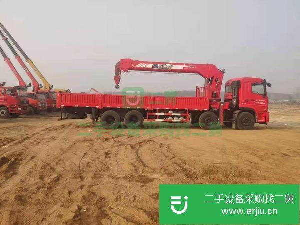 安徽出售二手程力16噸隨車吊