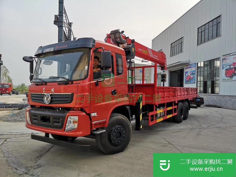 湖北出售二手東風新疆隨車吊