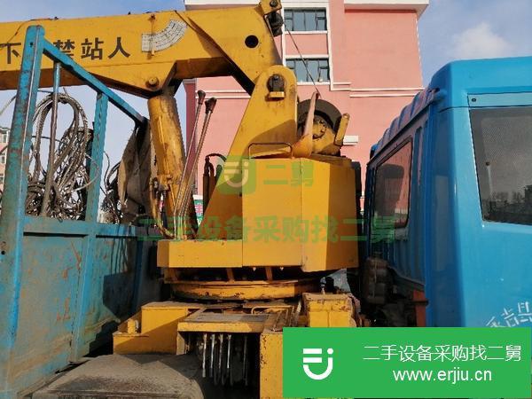 黑龍江出售二手牡丹江八噸隨車吊