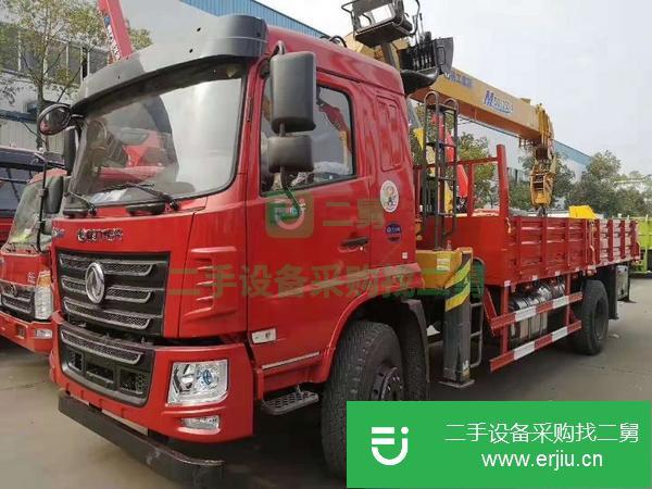 湖北出售二手東風華神F5單橋隨車吊