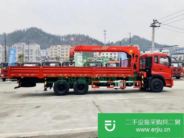 湖北出售二手徐工14噸隨車吊