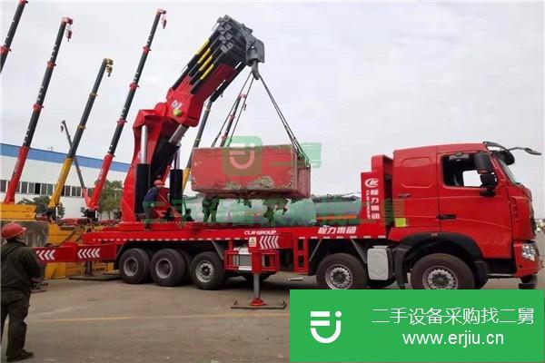 湖北出售二手100噸隨車吊