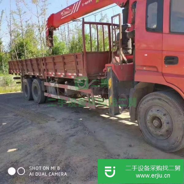 廣西出售二手三一12噸隨車吊