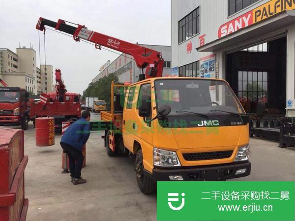湖北出售二手江鈴隨車吊