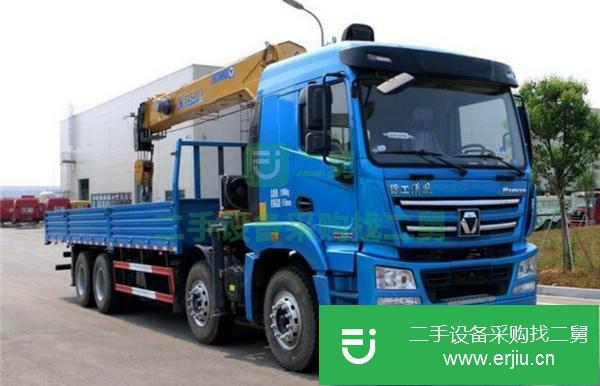 重慶出售二手前四后八徐工16噸五節(jié)直臂隨車吊