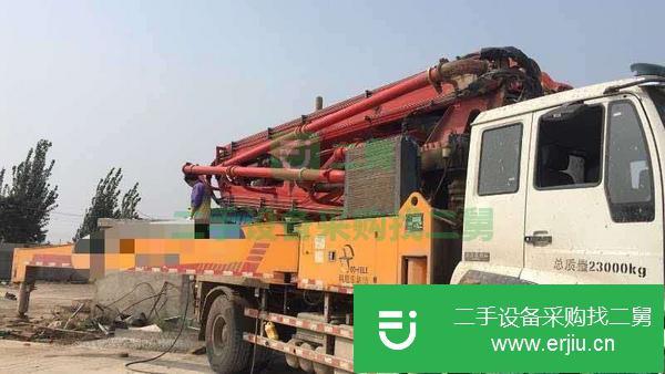 河南出售二手科尼樂37米泵車