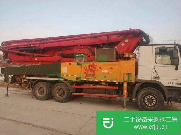 甘肅出售二手三一49米泵車
