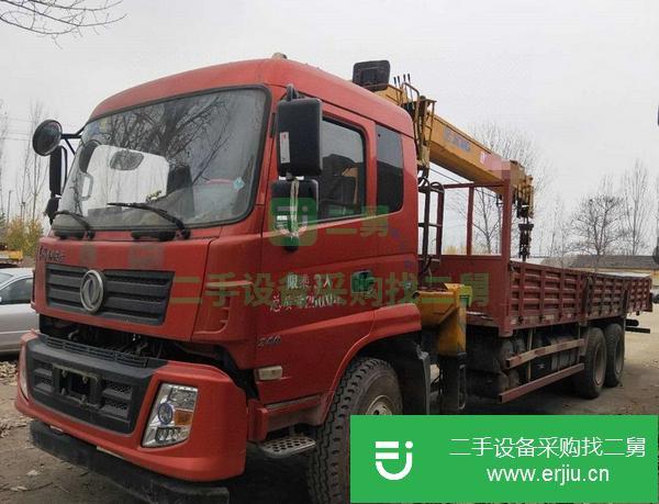 湖南出售二手程力10噸隨車吊
