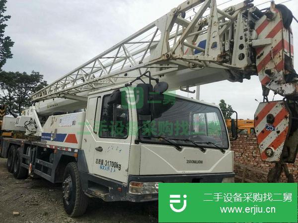 江西出售二手中聯(lián)25噸五節(jié)臂汽車吊