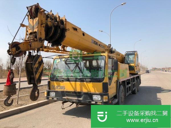 河北出售二手徐工吊車,原漆,原版無事故