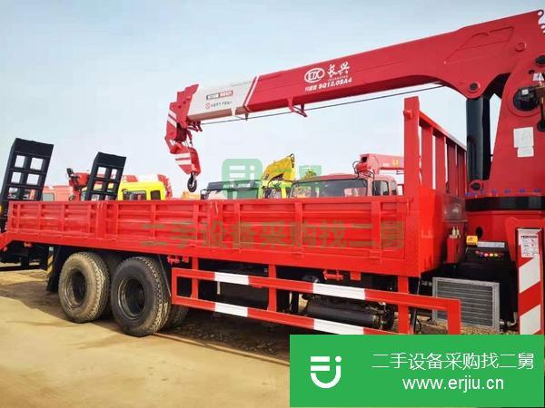 安徽出售二手三一隨車吊前四后八16噸