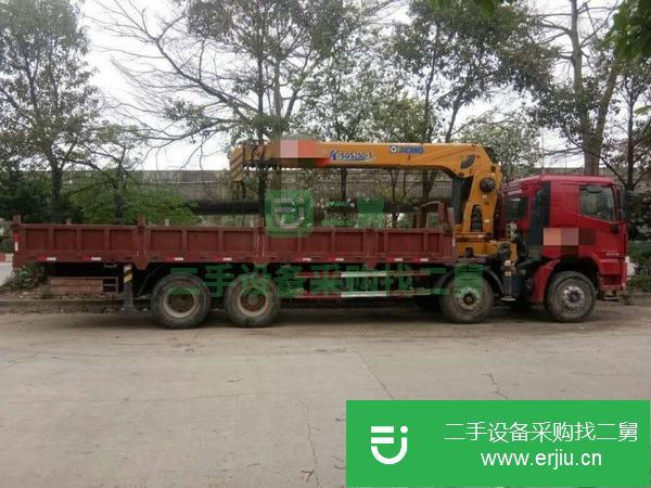 廣東出售18年5月國(guó)五徐工吊車14噸