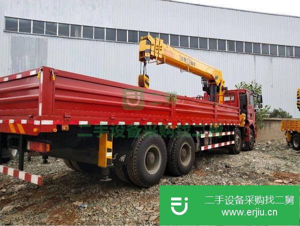 湖北出售二手東風前四后八隨車吊