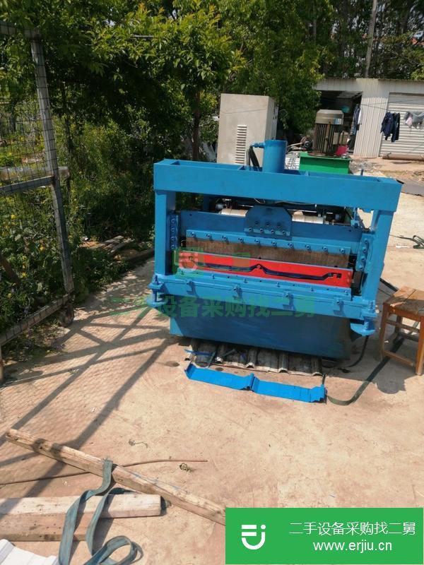 江蘇出售二手江陰云峰全自動820角弛壓瓦機