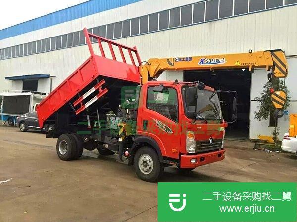 湖北出售二手徐工4噸隨車吊