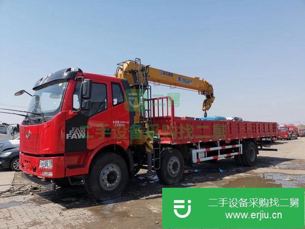 黑龍江出售前四后四解放吊車