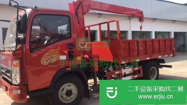 湖北出售二手程力3.5噸隨車(chē)吊