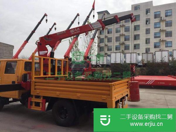 湖北出售二手江鈴隨車吊