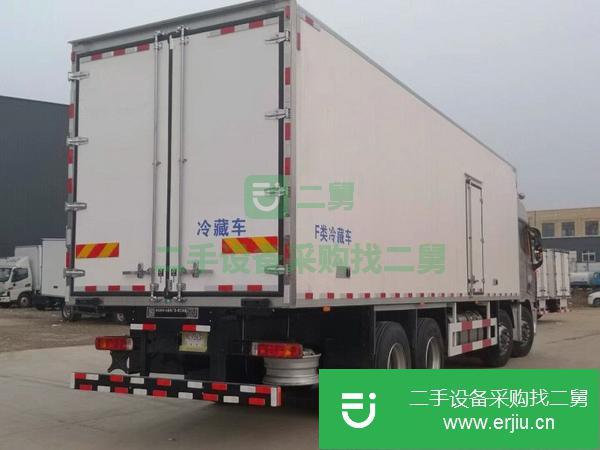 江蘇出售二手9.6米福田歐曼冷藏車