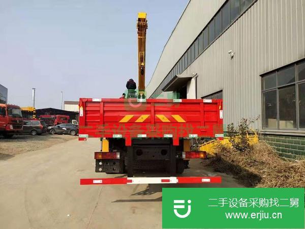 安徽出售二手東風T5后八輪隨車吊國五
