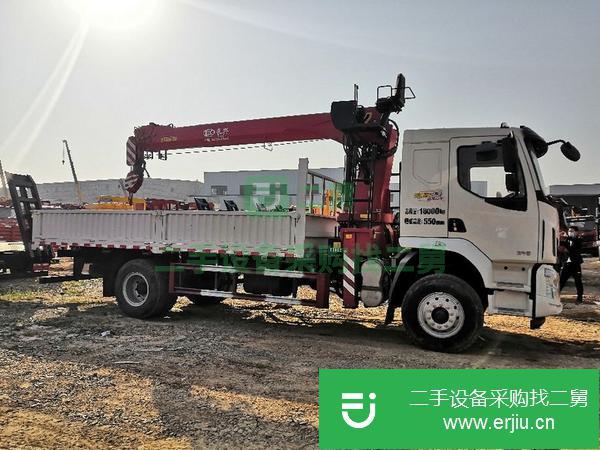 湖北出售二手柳汽乘龍8噸隨車吊