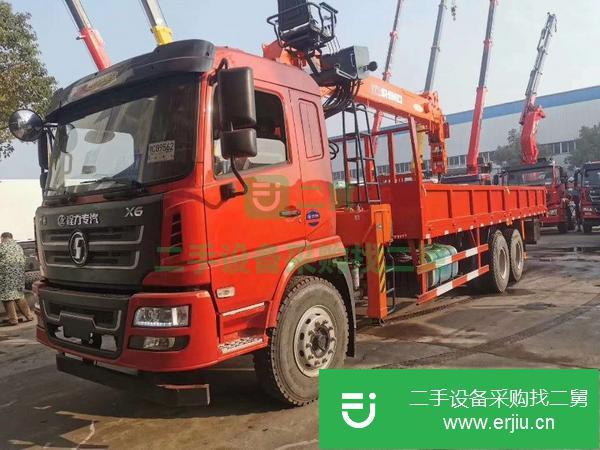 山東出售二手軒德后八輪12噸隨車吊