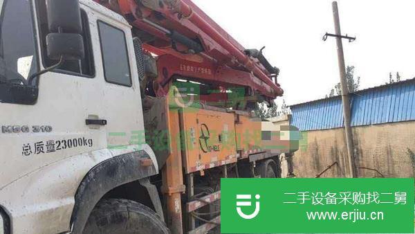 河南出售二手科尼樂37米泵車