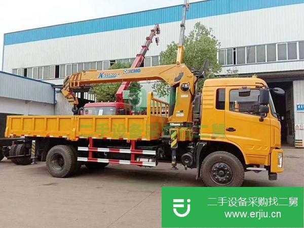 廣東出售東風單橋玉柴180馬力配徐工8噸吊車