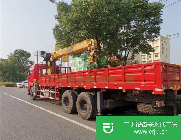黑龍江出售二手16噸隨車吊