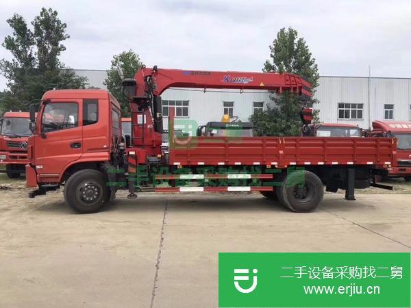 湖北出售二手16噸前四后八隨車(chē)吊