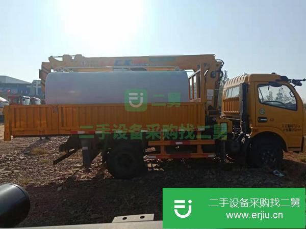 湖北出售藍牌二手東風福瑞卡吊車