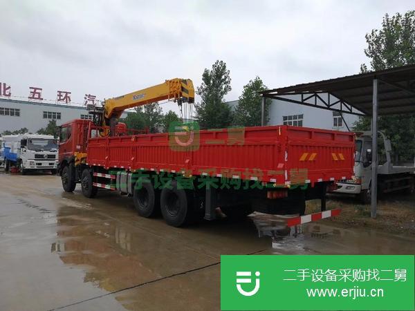 湖北出售二手重汽豪曼隨車吊