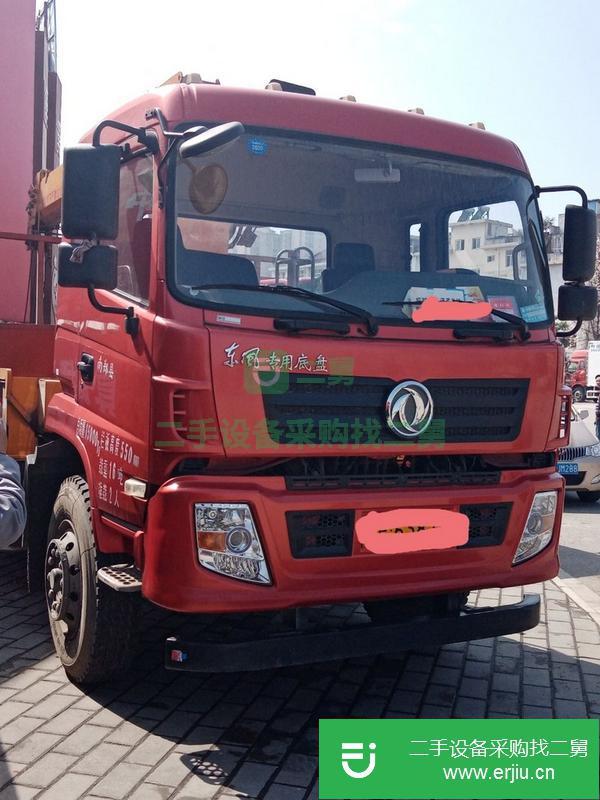 陜西出售二手10T隨車吊