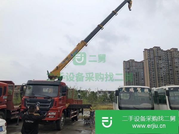 黑龍江出售二手徐工8噸隨車吊