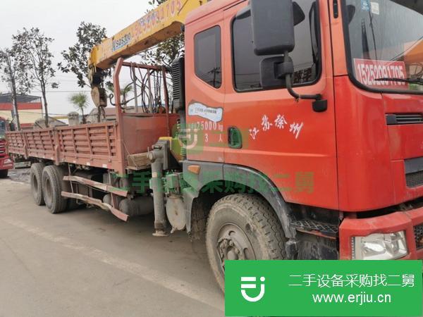 江蘇出售二手后八輪徐工12噸隨車吊