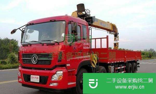 湖南出售二手東風后八輪12噸隨車吊