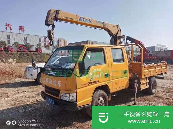 湖北出售二手藍牌隨車吊